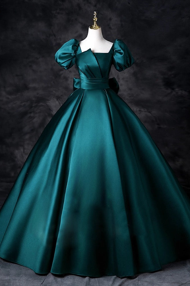 Satin Evening Gown Prom Dress Secondary image