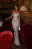 Crystal Low-Back Party Dress