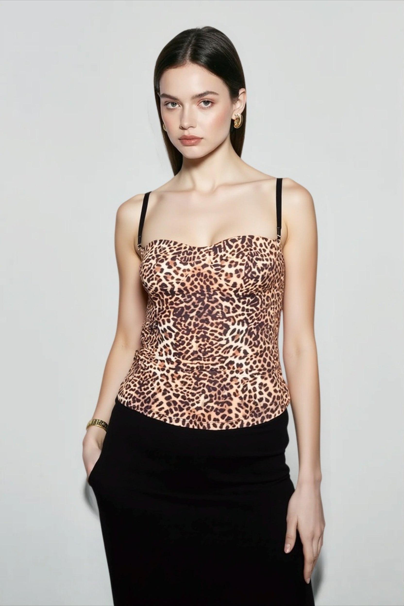 Open Back Satin Cami Top Secondary image