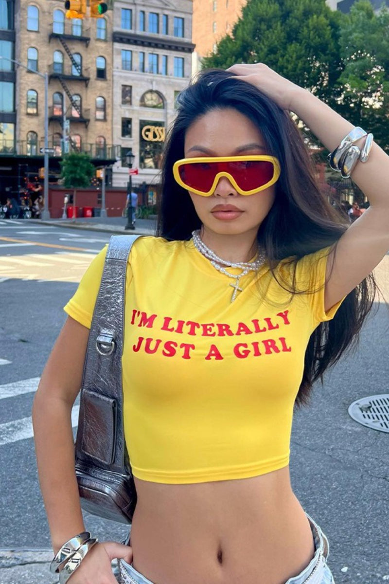 Vintage Racerback Crop Tee T-Shirt Main image