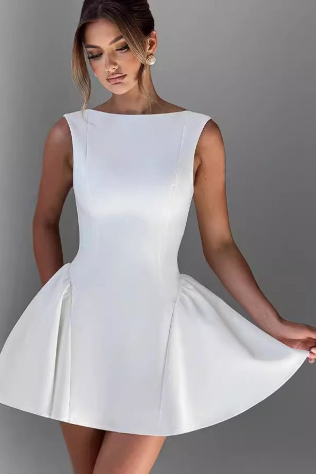 Minimalist Sleeveless Sheath Graduation Party Dress Secondary image