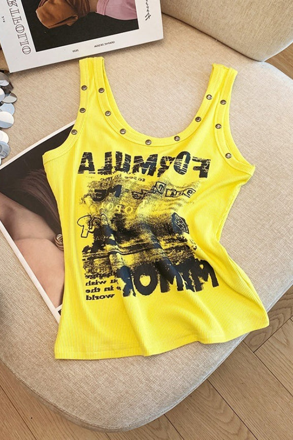 Bodycon Strappy Tank Top Main image