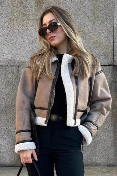 Versatile Cropped Chic Jacket Main image