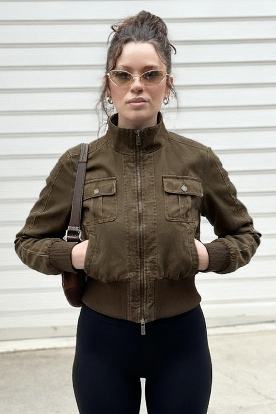 Industrial Ribbed Denim Jacket Secondary image