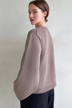 V Neck Pocket Detail Cardigan