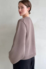 V Neck Pocket Detail Cardigan