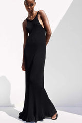 Elegant Backless Slip Birthday Dress