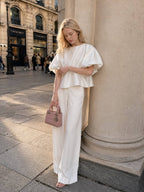 Oversized Puff Sleeve Blouse