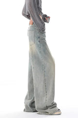 Vintage Wide Leg High Waist Jeans