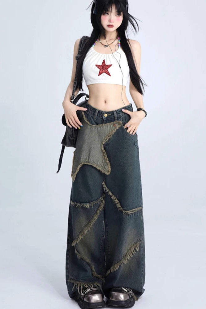 Vintage Star Wide Leg Jeans Main image