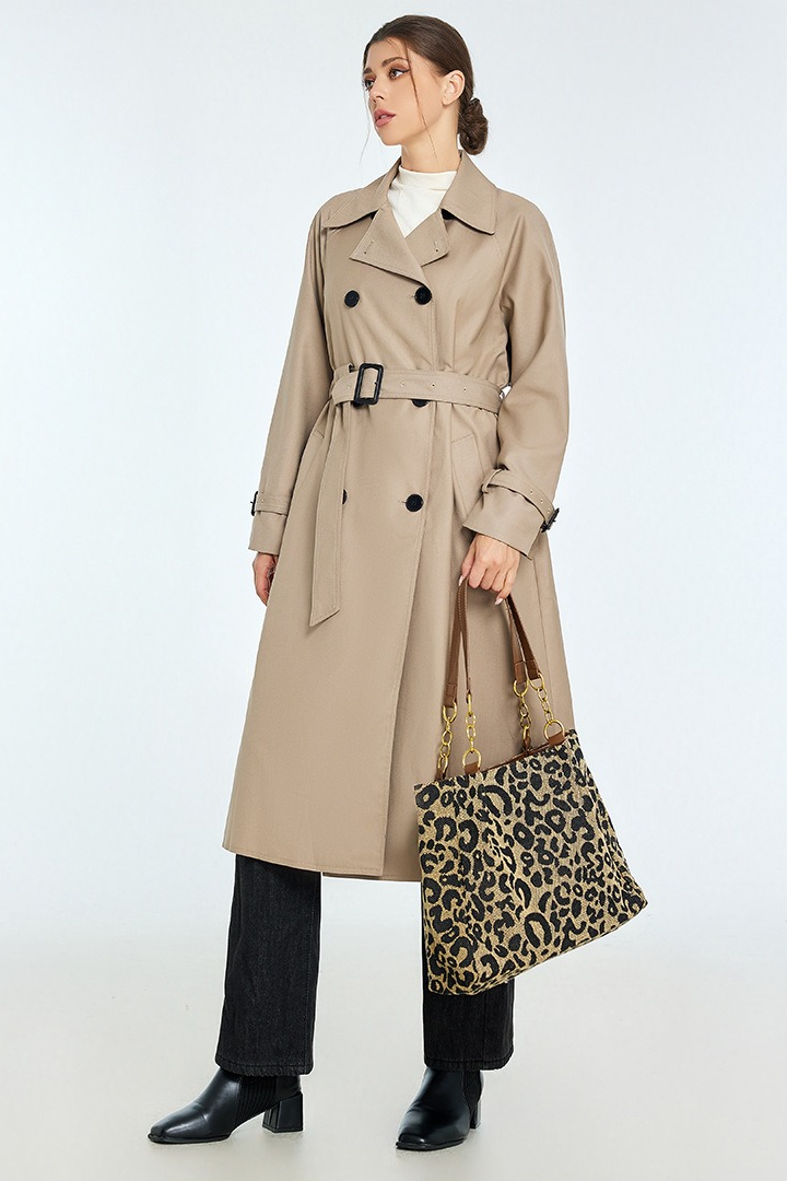 Petite Mid-Length Elegant Chic Overcoat Secondary image