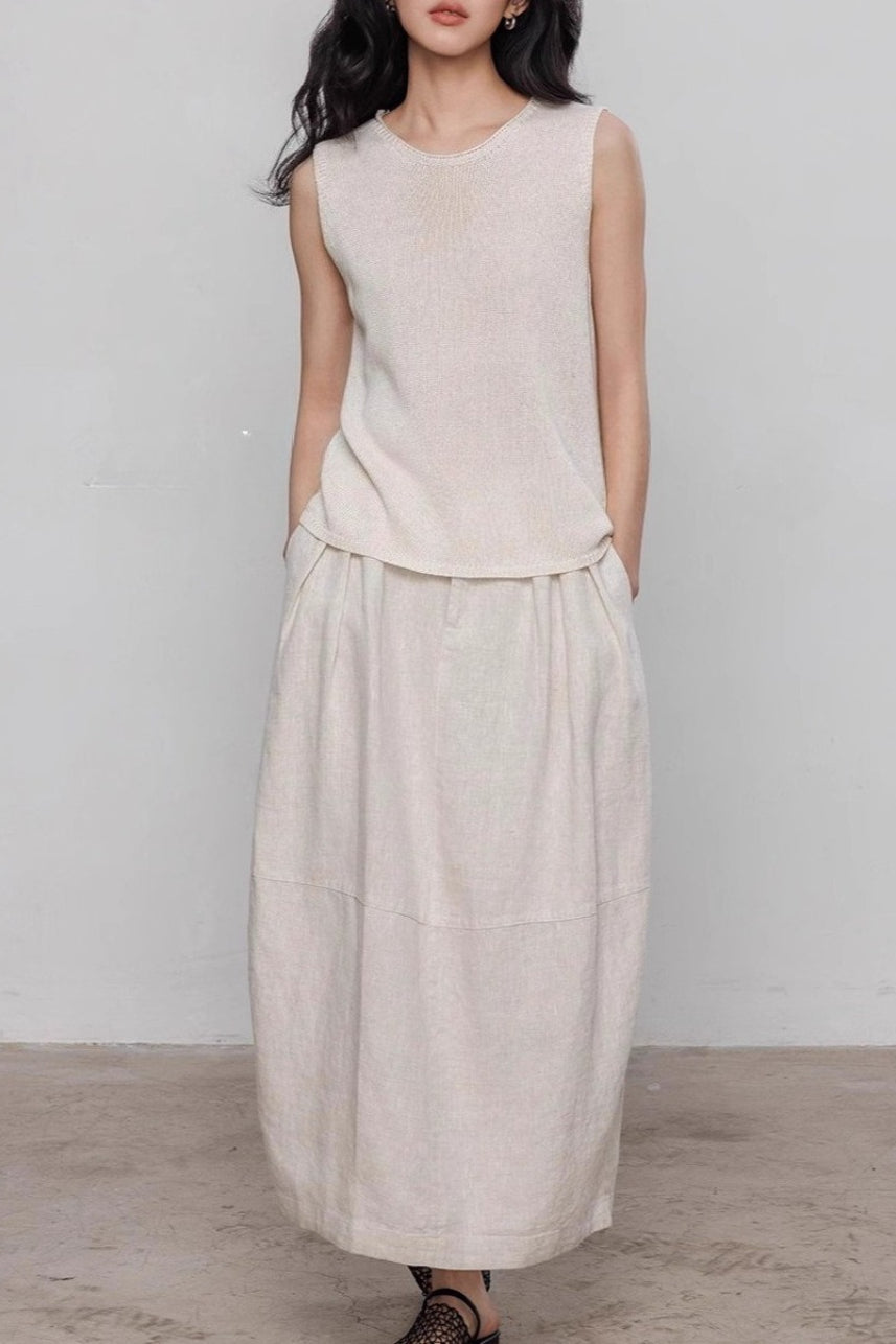 Lightweight Relaxed Knit Top Secondary image