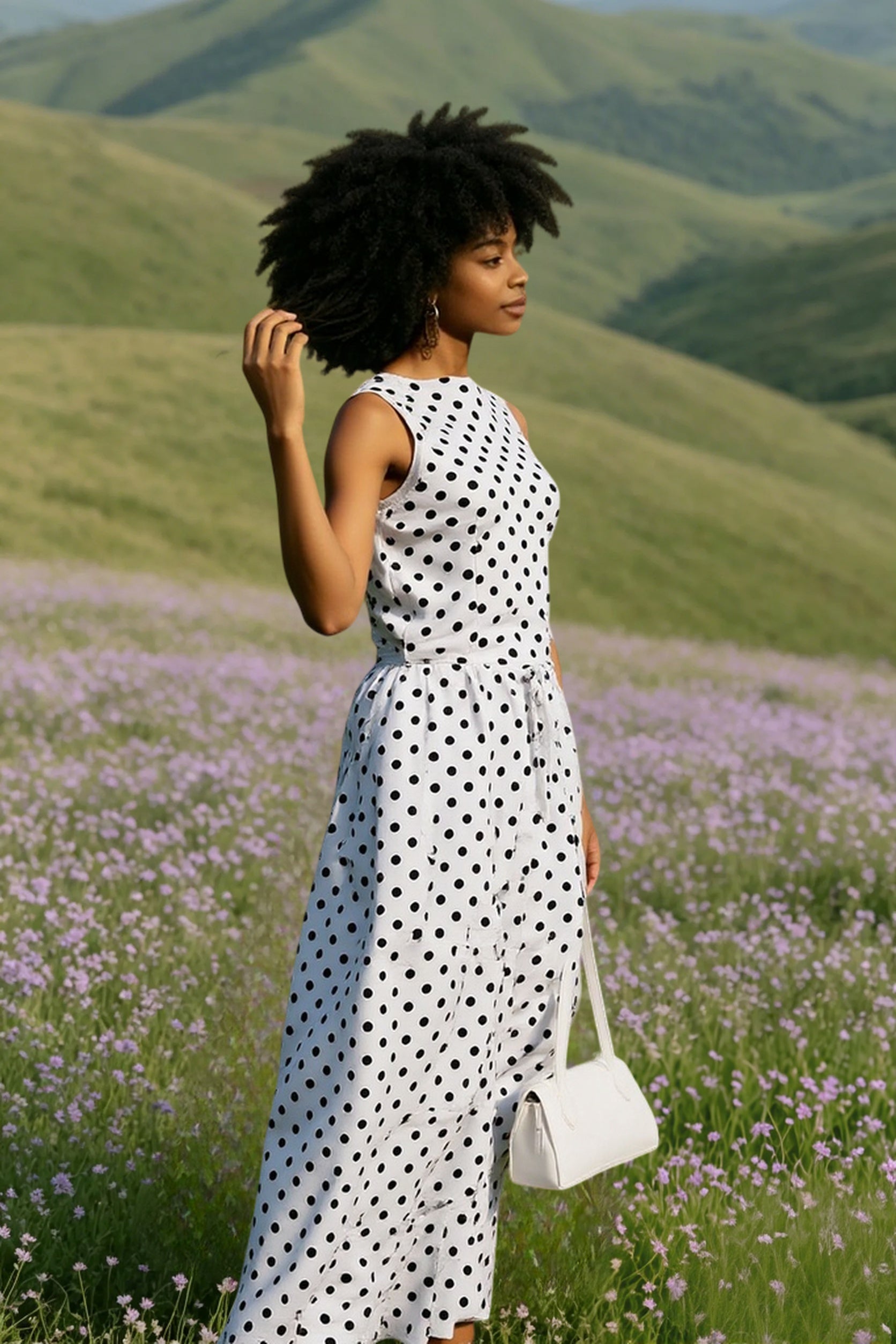 Vintage Polka Dot Work Dress Secondary image