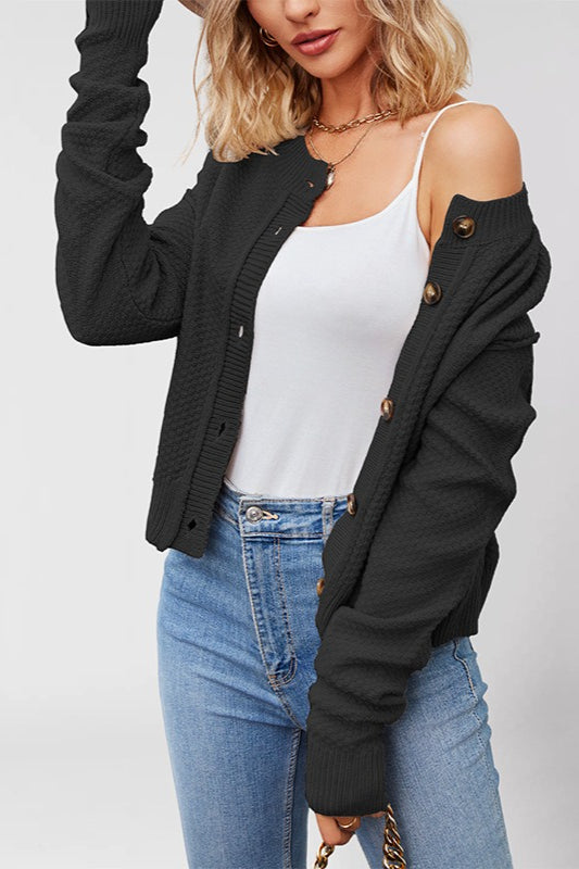 Single Breasted Knit Sweater Main image