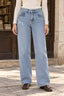 Basic Wash Straight Leg Boyfriend Jeans