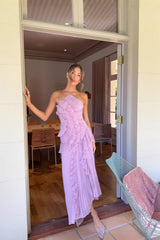 Crinkle Halter Slip Dress