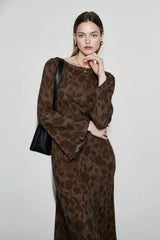 DressBetty - 2024 Elegant O-neck High Waist Evening Party Streetwear Maxi Dress