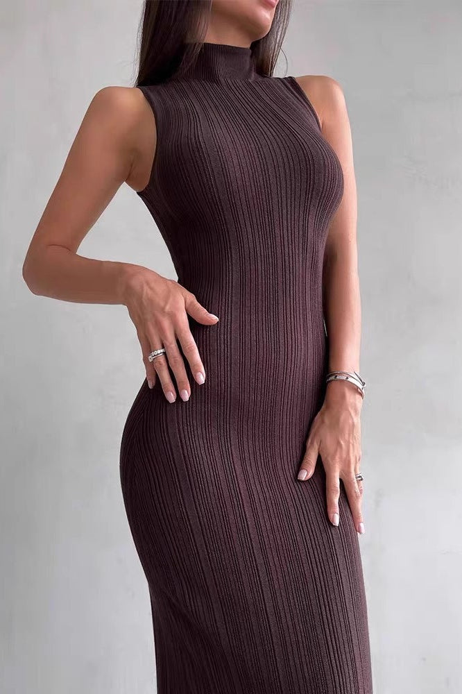 Elegant Slim Knit Bodycon Dress Main image