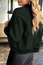 Holiday Style Long Sleeve Button Coat