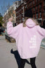Drop Shoulder Oversized Print Hoodie