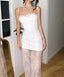 White Lace Patchwork Slip Maxi Dress