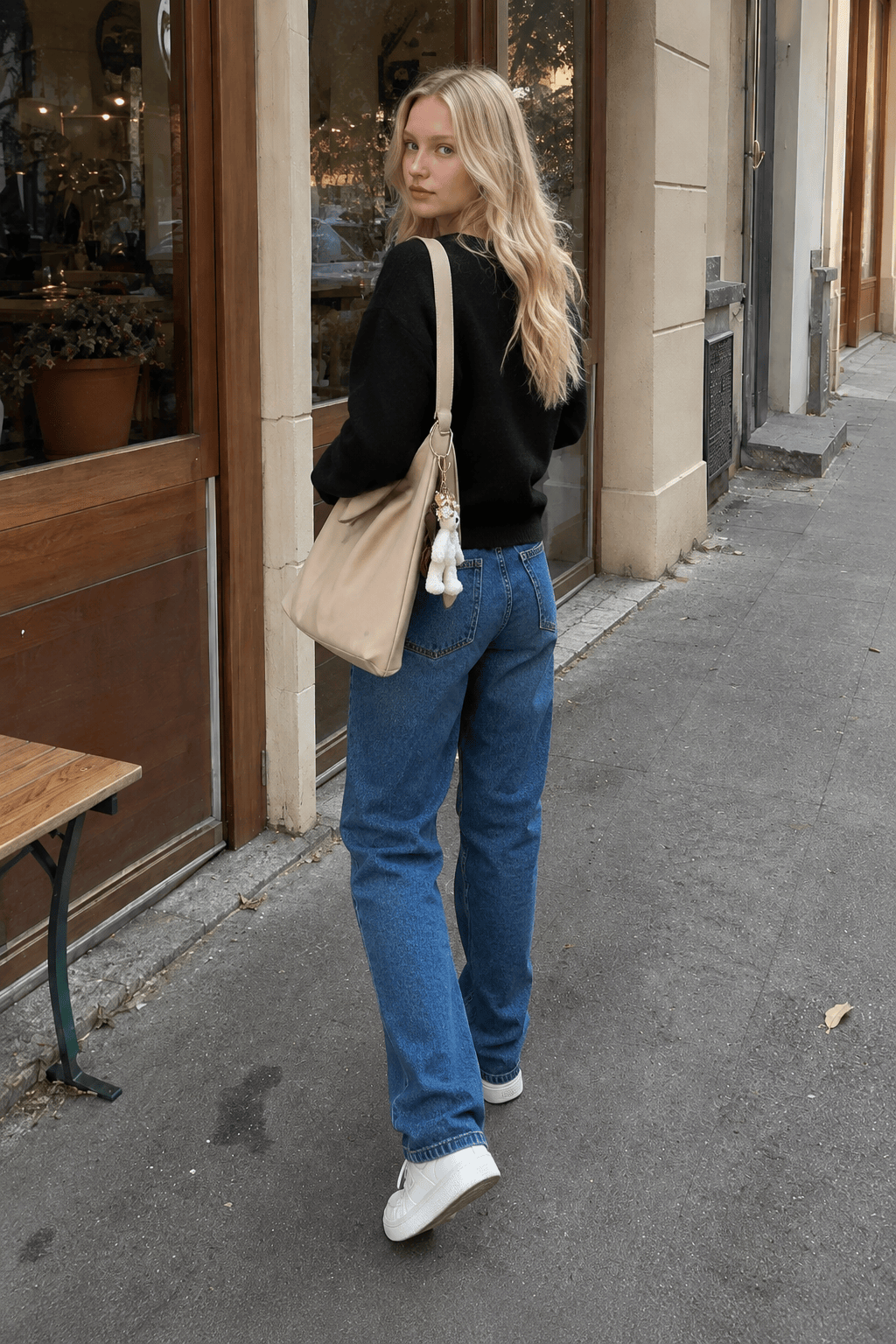 Cropped Knit Button Cardigan