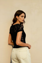 Vintage Lace Slim T-shirts