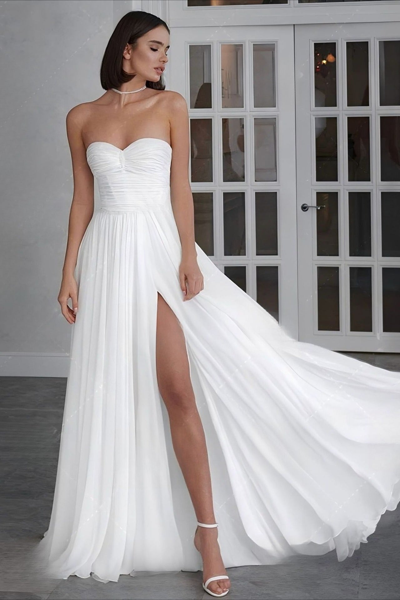 Strapless Ball Gown Prom Dress Main image