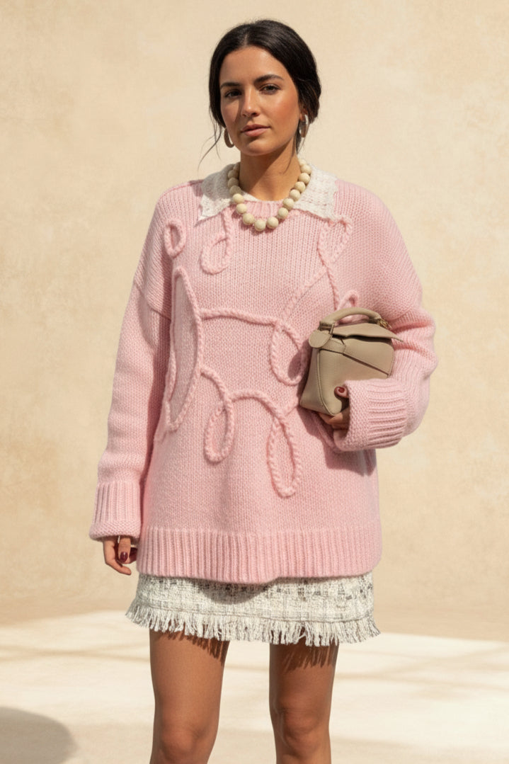 Old Money Knitted Sweater Main image