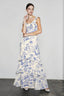 Elegant Ruffle Floral Dress