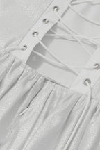 Elegant Strapless Party Dress