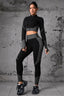 Workout Zip Top Training Pants Activewear Set