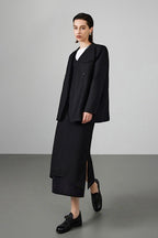Timeless Wool Double Breasted Blazer