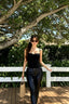Solid Color Halter Cami Top