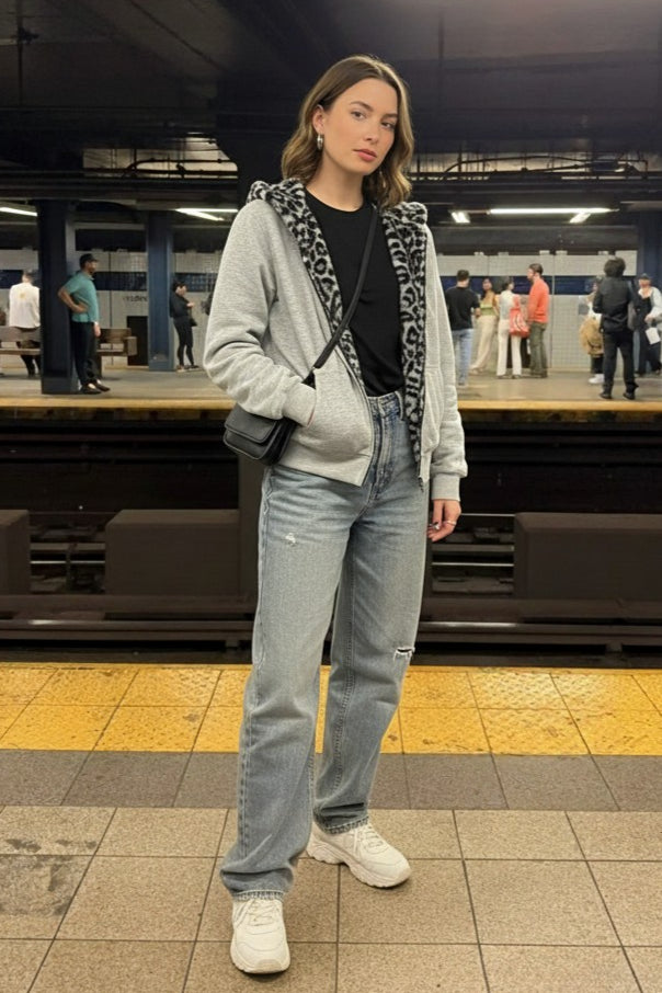 Unisex Leopard Street Hoodie Main image