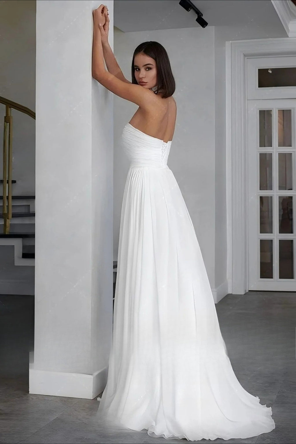 Strapless Ball Gown Prom Dress