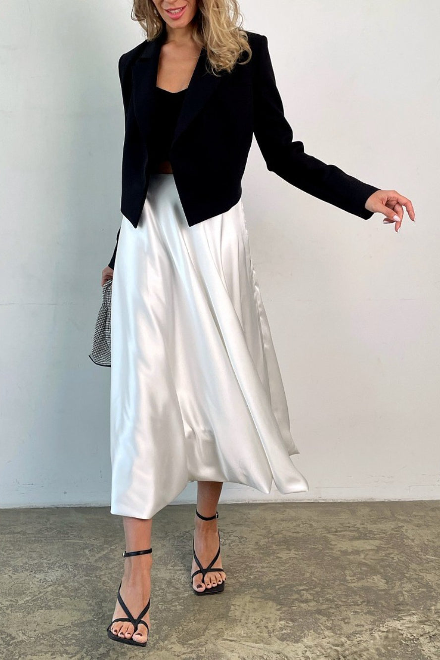 Elegant Puff Hem Cocktail Skirt Secondary image