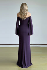 Strapless Column Gown Prom Dress