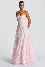 Backless Chiffon Maxi Dress