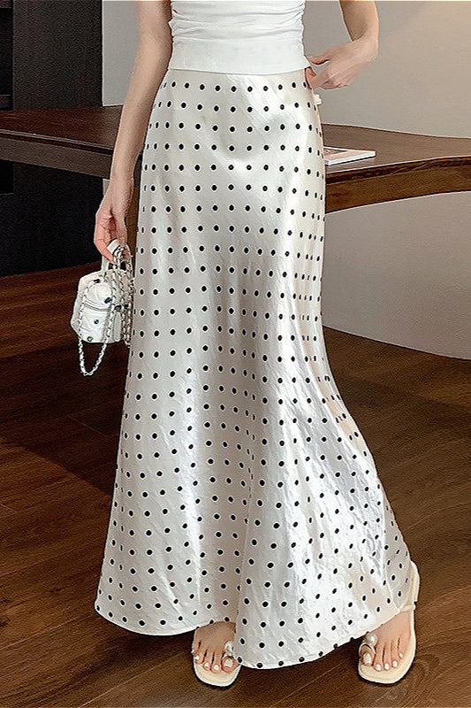 French Style Polka Dot Skirt Secondary image