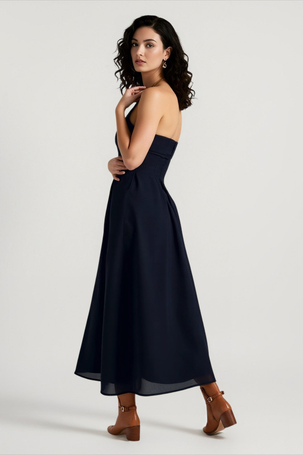 Bandage Strapless Party Dress