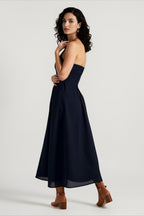 Bandage Strapless Party Dress