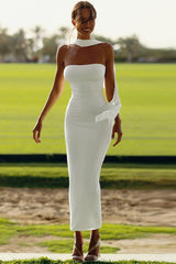Strapless Ribbon Bodycon Birthday Dress