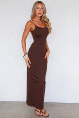 Beaded Backless Slip Birthday Dress