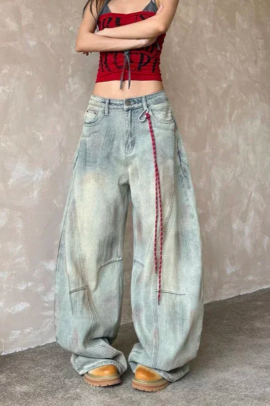 Oversized Dyed Street Jeans Main image