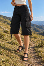 Camo Cargo Bermuda Pants