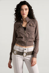 American Vintage Utility Zip Pocket Jacket