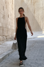 Sexy Backless Curve Fit Slip Dress