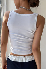 Athletic Sleeveless Layering Tank Top