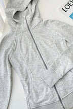 Solid Pullover Basic Hoodie
